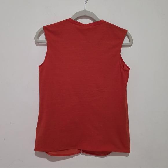 MASSIMO DUTTI WOMAN SILK SLEEVELESS TOP SIZE S - Picture 3 of 7